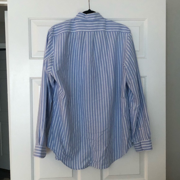 Blue striped button down - Picture 2 of 2